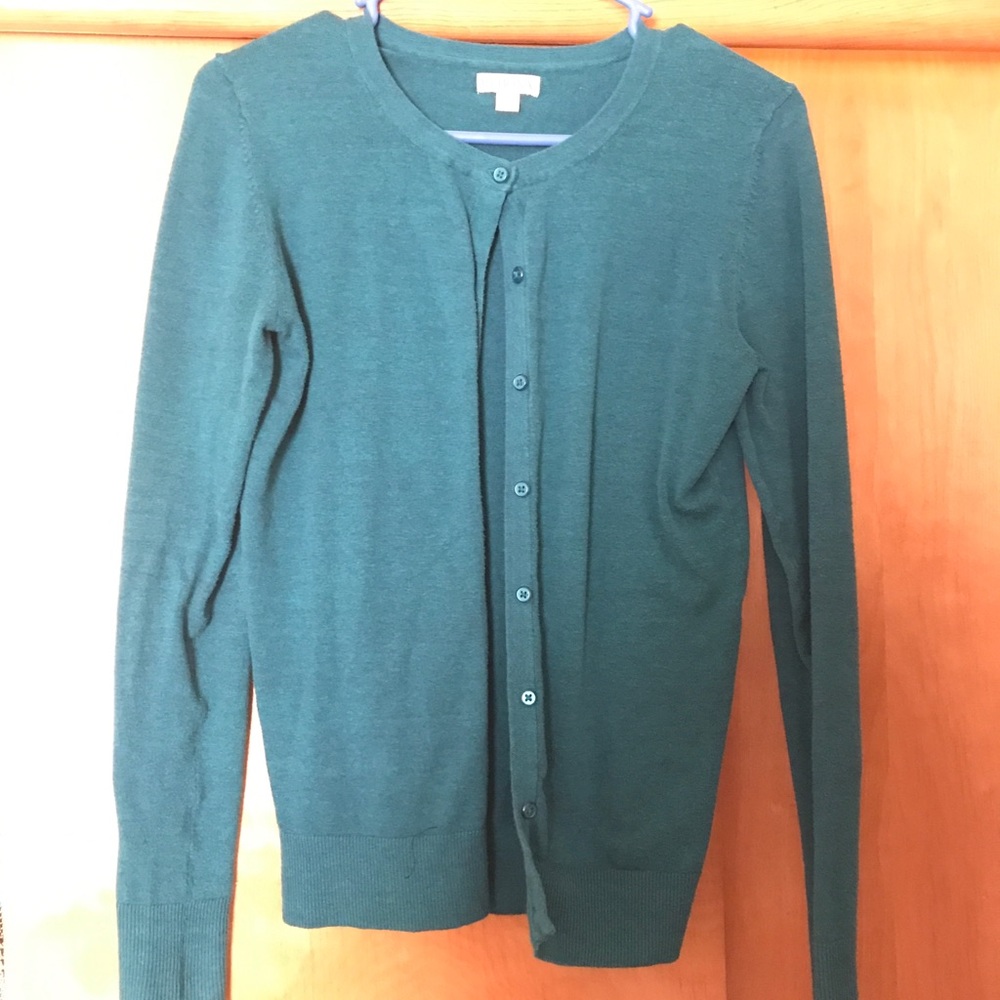Green sweater